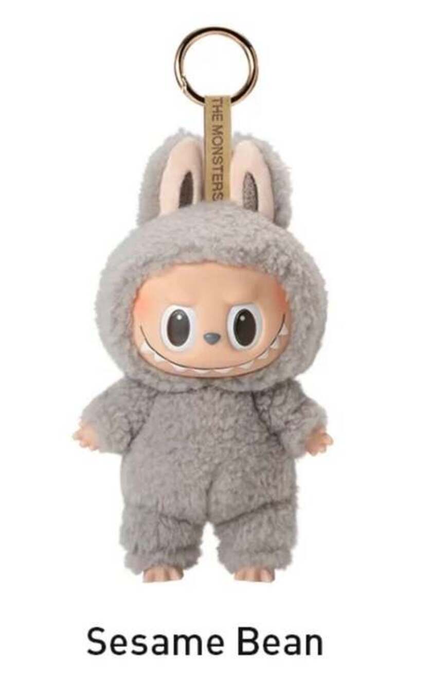 Labubu THE MONSTERS Exciting Macaron Sesame Bean Confirmed Vinyl POP MART